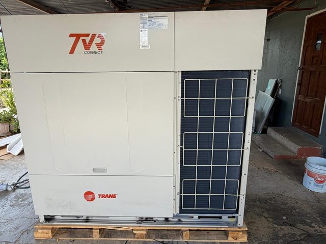 The same VRF unit closed up after coating